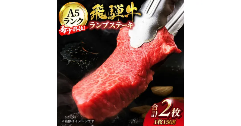 【ふるさと納税】A5ランク 飛騨牛 ランプ ステーキ用 300g（150g×2）【有限会社マルゴー】牛肉 焼肉[MBE032]