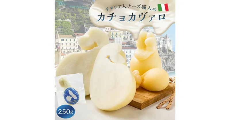 【ふるさと納税】カチョカヴァロ Caciocavallo 250g 岐阜県 可児市 しぼりたて 高品質 生乳 熟成 セミハードチーズ 優しい食感 ミルク 風味 美食 グリル 野菜 パン キノコ 赤身の肉 お取り寄せ グルメ 送料無料