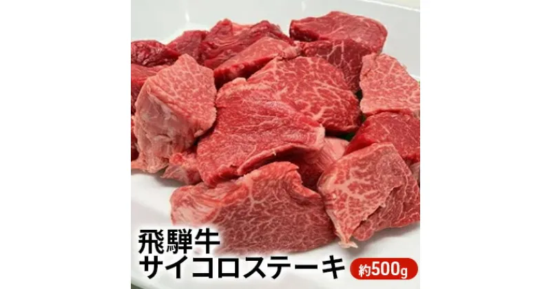 【ふるさと納税】飛騨牛サイコロステーキ　約500g　ヒレ お肉 牛肉 モモ　お届け：2週間～1か月程度でお届け予定です。