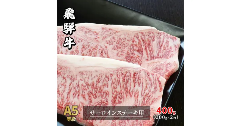 【ふるさと納税】牛肉 飛騨牛 サーロイン ステーキ セット 400g（1枚 約200g×2枚） 黒毛和牛 A5 美味しい お肉 牛 肉 和牛 サーロインステーキ 【岐阜県瑞穂市】　 瑞穂市