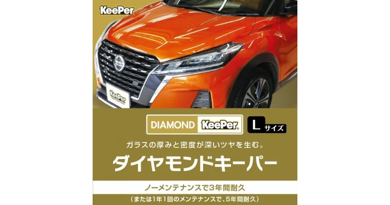 【ふるさと納税】まるで新車！ダイヤモンドキーパー Lサイズ 施工券　瑞穂市