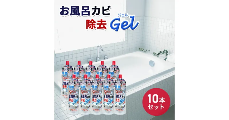 【ふるさと納税】お風呂カビ除去Gel 10本セット　瑞穂市