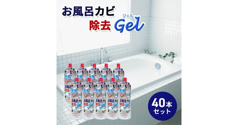 【ふるさと納税】お風呂カビ除去Gel 40本セット　瑞穂市