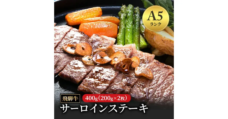 【ふるさと納税】飛騨牛 牛肉 肉 ステーキ サーロイン 400g 200g×2枚 A5 和牛 【岐阜県瑞穂市】