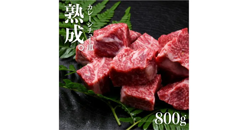 【ふるさと納税】飛騨牛 カレーシチュー用 800g スネ肉等 牛肉 和牛 肉 国産 カレー 煮込み ビーフシチュー 山勇牛一貫［B0060］