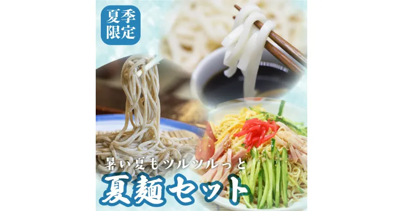 【ふるさと納税】【夏季限定 4～9月発送】夏麺セット 12食 冷やし中華 生うどん 生そば 老田屋 夏 爽やか 常温保存 老田屋[Q745]7000円 《hida0307》