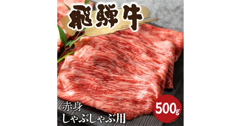 【ふるさと納税】5等級 飛騨牛 赤身 しゃぶしゃぶ用 500g 牛肉 和牛 肉 国産 カタ モモ スライス 飛騨市 [Q1031_sha_5] 25000円