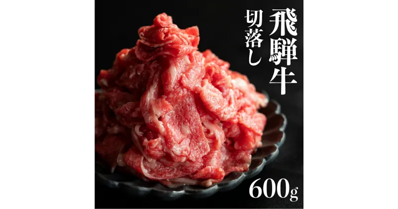 【ふるさと納税】飛騨牛 切り落とし 切落し 600g 焼肉 煮込み カジュアルな すき焼き しゃぶしゃぶ に！ 訳あり 訳アリ わけあり ワケアリ 不揃い 不ぞろい 甘熟メス牛 熟成 肉 牛肉 小分け 熟成肉 訳あり 岐阜県飛騨市 ［Q2072x］