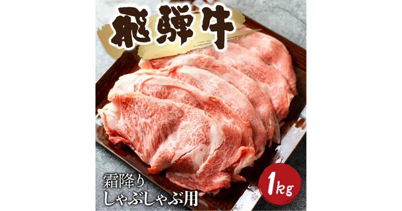 【ふるさと納税】5等級 飛騨牛霜降り しゃぶしゃぶ 500g × 2 計1kg 牛肉 和牛 リブロース カタロース [Q1027_sha_1] 80000円 8万円