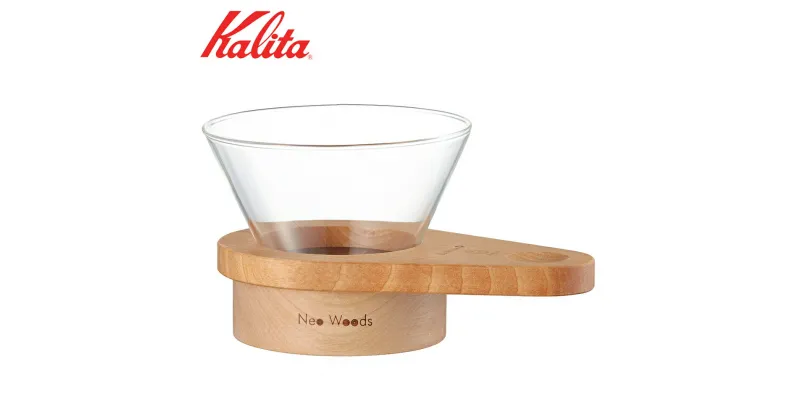 【ふるさと納税】カリタのハンドドリップ しずく型 (WDG-185) | kalita コーヒー コーヒー用品 木製 おしゃれ シンプル キッチン コーヒードリッパー 北欧 国産木材 ウェーブフィルター185（2～4人用） [1183] 44000円