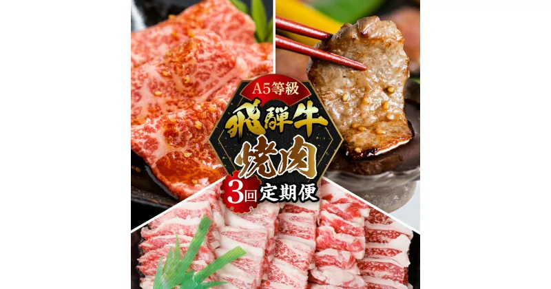 【ふるさと納税】【定期便】A5 飛騨牛 焼肉 3回 定期便 計 1.05kg 3ヶ月 食べ比べ A5等級 5等級 a5 牛肉 肉 和牛 国産牛 黒毛和牛 焼肉 やきにく ヤキニク 赤身 霜降り お楽しみ トキノ屋食品 本巣市 [mt352] 40000円 四万円