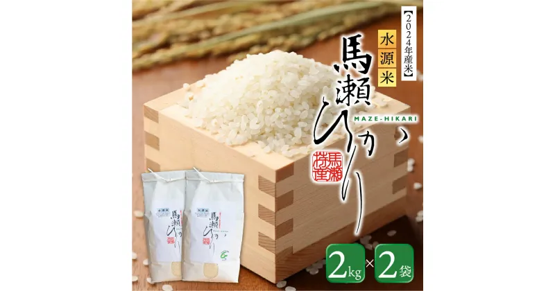 【ふるさと納税】【2024年産】水源米 馬瀬ひかり 4kg (2kg×2袋) まぜひかり 馬瀬 特産米 地域限定 精米 下呂市 米 こしひかり コシヒカリ 下呂温泉 10000円 農家直送 送料無料 お米 4kg 白米 ご飯 おいしい 料理