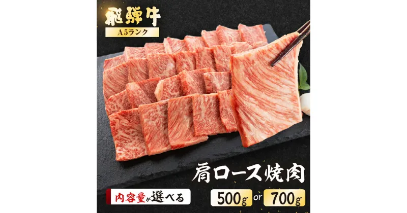 【ふるさと納税】【最高級】 飛騨牛 A5ランク 肩ロース焼肉 500g 700g 冷蔵 下呂温泉 おすすめ 牛肉 肉 和牛 赤身 人気 ブランド牛 肉ギフト 国産 贈答品 焼肉用 バーベキュー ギフト 30000円 40000円 岐阜県 下呂市