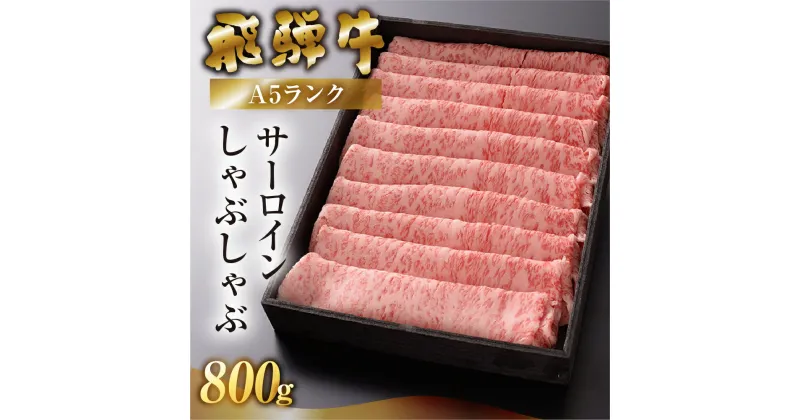 【ふるさと納税】【最高級】 飛騨牛 A5ランク サーロイン しゃぶしゃぶ 800g 冷蔵 下呂温泉 おすすめ 牛肉 肉 和牛 赤身 人気 ブランド牛 肉ギフト 国産 贈答品 しゃぶしゃぶ用 ギフト 50000円 5万円 岐阜県 下呂市