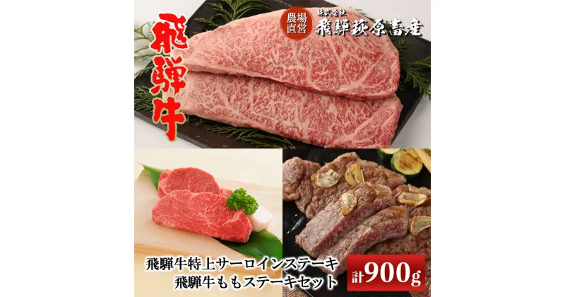 【ふるさと納税】 飛騨牛ステーキセット 特上サーロインステーキ(200g×3枚)・ももステーキ(150g×2枚)【冷凍】 飛騨牛 下呂温泉 オススメ 国産 和牛 牛肉 ブランド牛 バーベキュー 特上 サーロイン もも肉 ステーキ 飛騨萩原畜産 贈り物 贈答 ギフト 新生活 87000円