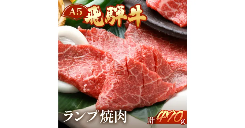 【ふるさと納税】A5飛騨牛ランプ焼肉 470g【冷凍】 焼き肉 牛肉　焼肉 肉 和牛 人気 ブランド牛 肉ギフト 国産 贈答品 焼き肉用 ギフト 和牛 25000円 2万5千円 岐阜県 下呂市