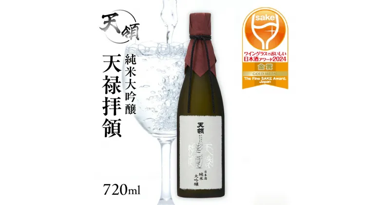 【ふるさと納税】【天領酒造】純米大吟醸 天禄拝領 （720ml×1本）酒 お酒 下呂温泉 日本酒 下呂市 天領