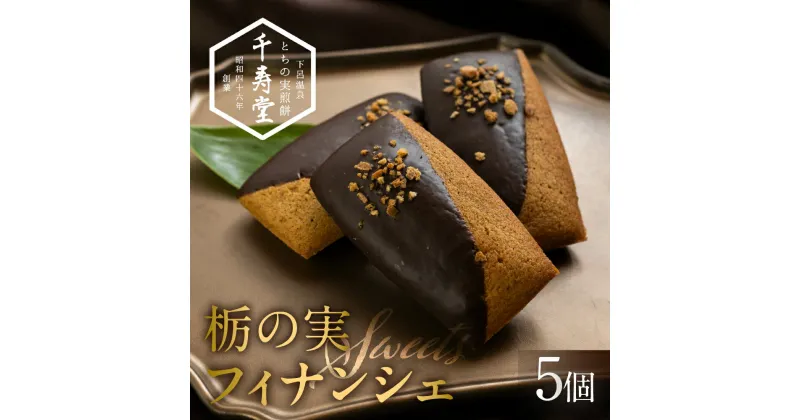 【ふるさと納税】栃の実ショコラフィナンシェ 5個 ショコラ ココア フィナンシェ お菓子 チョコ 贈答 ギフト おすすめ とちのみ 栃の実 焼菓子 洋菓子 5000円 5千円 五千円