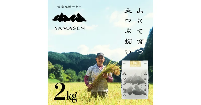 【ふるさと納税】新米予約受付【令和6年産米】山仙 (いのちの壱) 2kg すがたらいす 下呂市 金山産 2キロ 米 2024年産 お米 精米 白米 いのちのいち やません ご飯 ごはん 農家直送 送料無料 10000円