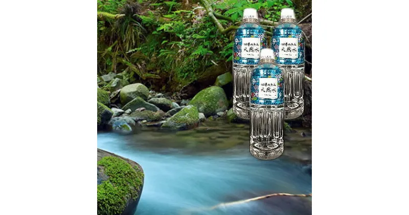 【ふるさと納税】【定期便】四季の恵み天然水　550ml　48本　5ヶ月連続届　定期便・ 飲料類 水 ミネラルウォーター 養老山渓 海津市 清らかな 湧き水