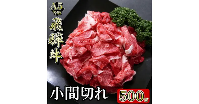 【ふるさと納税】[A5等級]飛騨牛小間切れ500g【配送不可地域：離島】【1445793】