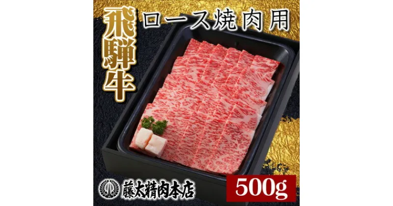 【ふるさと納税】【飛騨牛】ロース焼肉500g【配送不可地域：離島】【1046749】