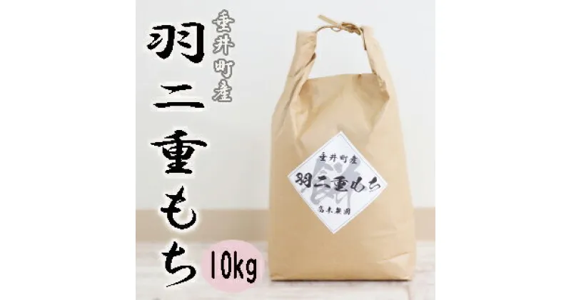 【ふるさと納税】≪令和6年産≫ 新米 岐阜県産羽二重もち10kg（5kg×2）