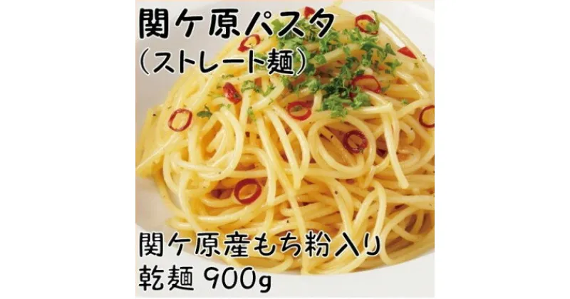 【ふるさと納税】関ケ原パスタ(ストレート麺)900g(約9人前)【1494048】