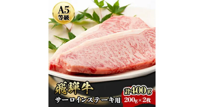 【ふるさと納税】『A5等級』飛騨牛サーロインステーキ用400g【配送不可地域：離島】【1432010】