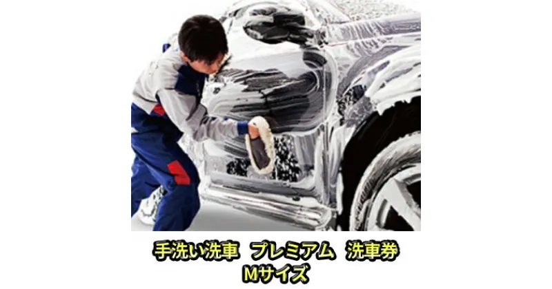 【ふるさと納税】手洗い洗車　プレミアム　洗車券　Mサイズ　体験チケット・手洗い洗車・洗車券