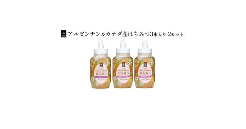 【ふるさと納税】アルゼンチン＆カナダ産はちみつ720g　3本入り　2セット　蜂蜜・はちみつ・ハチミツ・ハニー・アルゼンチン産・カナダ産