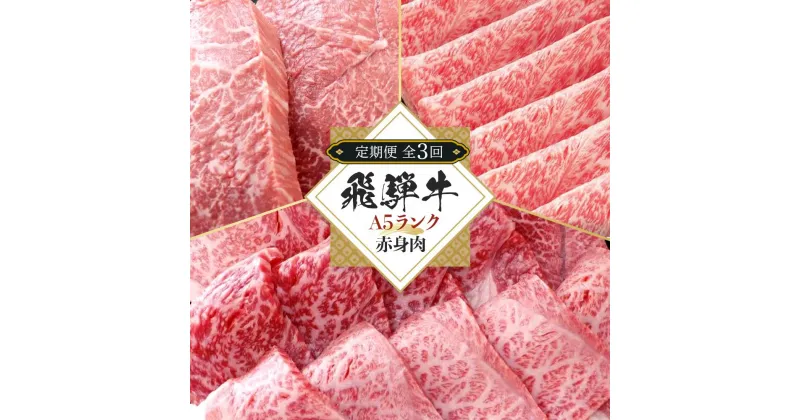 【ふるさと納税】【全3回定期便】飛騨牛 A5 赤身 全3回 900g（焼肉 すき焼き ステーキ）【飛騨牛 和牛ブランド 飛騨牛 黒毛和牛 飛騨牛 岐阜 大野町 飛騨牛】 | 肉 お肉 にく 食品 岐阜県産 人気 おすすめ 送料無料 ギフト セット