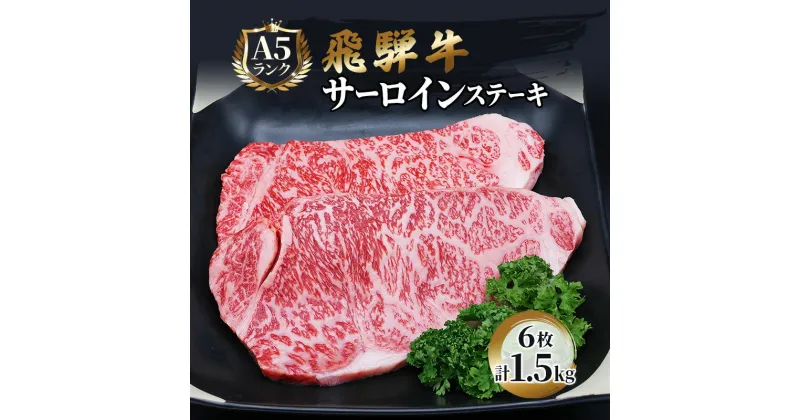 【ふるさと納税】ふるさと納税　飛騨牛 牛肉 ステーキ サーロイン 250g×6枚 計1.5kg A5 和牛　池田町　お届け：※12月16日～1月10日は出荷出来ませんのでご注意下さい。