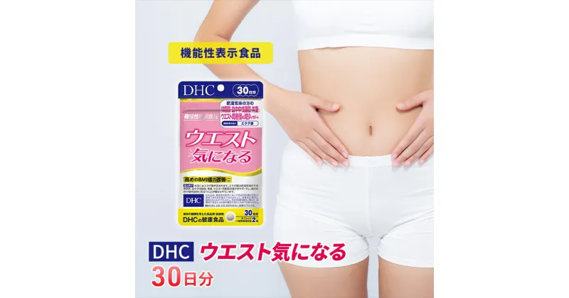 【ふるさと納税】サプリ DHC ウエスト気になる 30日分 ダイエット 機能性表示食品 健康 健康食品 サプリメント　 岐阜県池田町