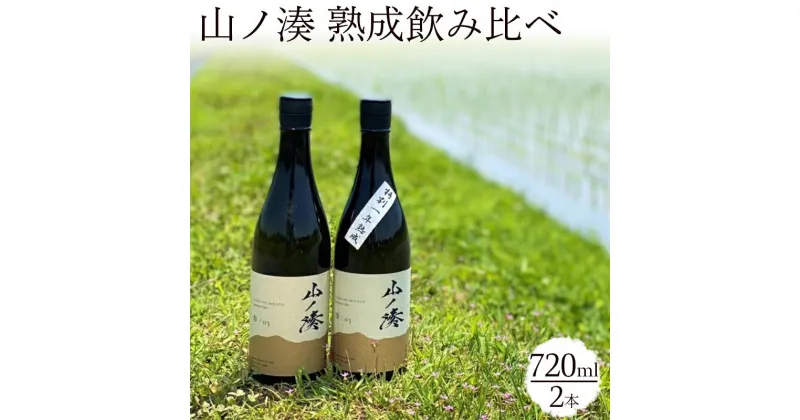 【ふるさと納税】 日本酒 酒 お酒 山ノ湊 熟成飲み比べセット 720ml 2本 渡辺屋 y30‐339 送料無料