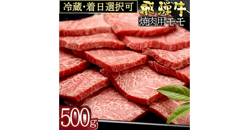 【ふるさと納税】 飛騨牛 モモ(500g)焼き肉用 冷蔵 A4 A5 霜降り 黒毛和牛 和牛 牛肉 肉 焼肉用 日付指定 時間指定 461 送料無料