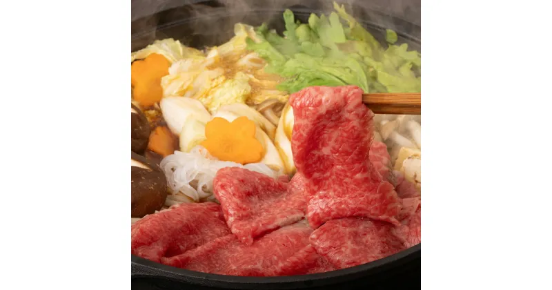 【ふるさと納税】飛騨牛　すき焼き用　もも・かた肉600g（300g×2）