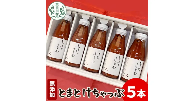 【ふるさと納税】無添加 桃太郎トマトの トマトケチャップ 5本セット トマト 野菜 ケチャップ 調味料 ソース パスタ 東白川村 10500円