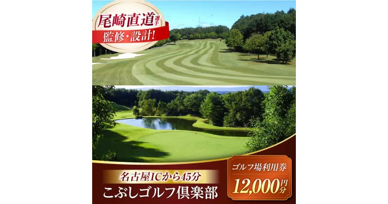 【ふるさと納税】こぶしゴルフ倶楽部　プレー割引券12,000円分（寄附金区分4万円） [AVAO004]