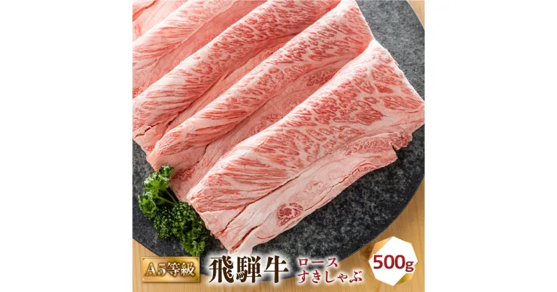 【ふるさと納税】 飛騨牛 A5 すき焼き しゃぶしゃぶ 500g ロース 肩ロース 肉 牛肉 お肉 和牛 冷凍 すき焼 すきやき 霜降り 化粧箱 人気 おすすめ 岐阜県 A5等級 30000円 3万円[S425]