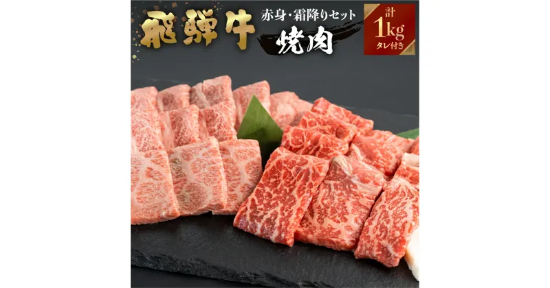 【ふるさと納税】 飛騨牛 牛肉 焼肉 赤身 霜降り 食べ比べ 1kg ( 500g×2種) A4等級以上バーベキュー BBQ のし対応 お祝い ギフトに 飛騨 牛 国産 和牛 黒毛 贈答 ご褒美 誕生日 記念日 ご当地 取り寄せ 40000円 [S452]