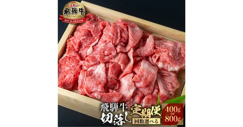 【ふるさと納税】《定期便》飛騨牛 切り落とし肉 400g or 800g 選べる 3回 or 6回 計1.2kg ~ 4.8kg 選べる 定期便 お届け 肉づくし 白川郷 しゃぶしゃぶ すき焼き 肉じゃが 国産 牛 A4 赤身 霜降りおまかせ 部位バラバラ 不揃い 訳あり 訳アリ 岐阜県 白川村 JAひだ [S483]