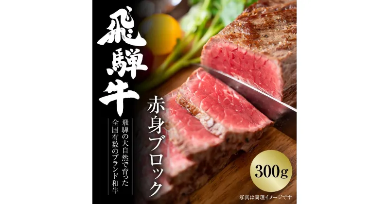 【ふるさと納税】飛騨牛 赤身ブロック[塊] 300g 冷凍真空パック | 肉 お肉 ローストビーフ 煮込み 焼肉 焼き肉 やきにく BBQ 黒毛和牛 和牛 人気 おすすめ 牛肉 ギフト お取り寄せ 飛騨高山ミート [MZ020]