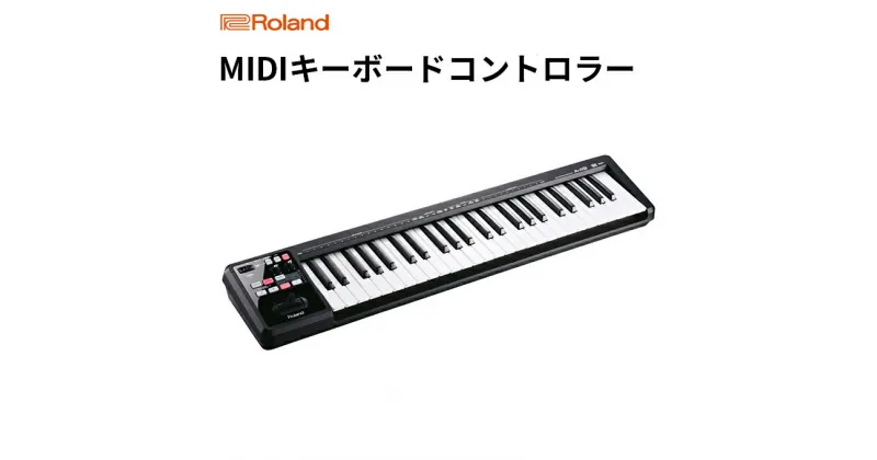 【ふるさと納税】【Roland】MIDI キーボード　コントローラー　A-49-BK【配送不可：離島】　雑貨・日用品