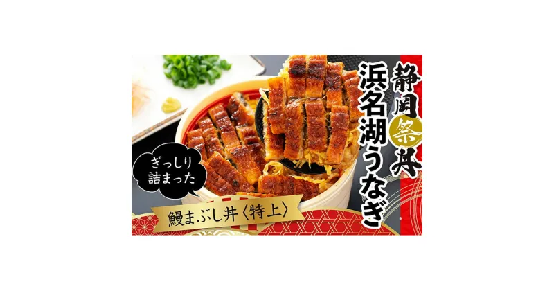 【ふるさと納税】静岡祭丼　鰻まぶし丼【特上】300g×6食セット【配送不可：離島】　うなぎ・鰻・加工食品・鰻まぶし丼・ウナギ