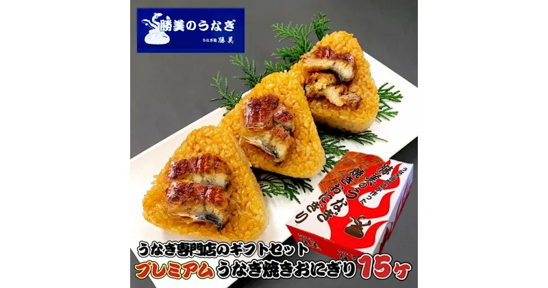 【ふるさと納税】【ギフト】プレミアムうなぎ焼きおにぎり 100g×15ヶ入　加工品・惣菜・冷凍・インスタント・簡単調理