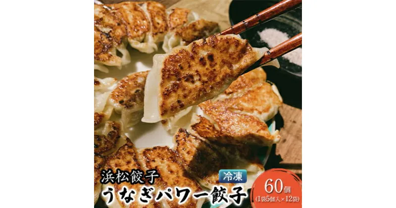 【ふるさと納税】浜松餃子 うなぎパワー餃子 60個（5個入×12袋） 【配送不可：離島】 餃子 ぎょうざ 冷凍　 惣菜 冷凍 冷凍餃子 中華 豊潤な味わい 極上の餃子 スタミナ おかず お酒のあて